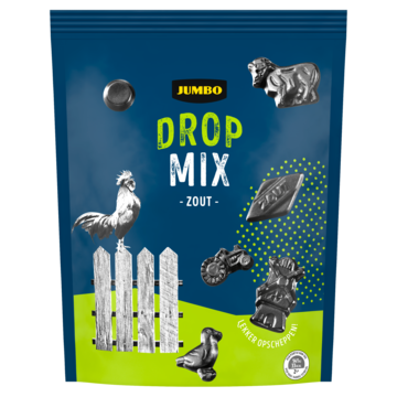 Jumbo Dropmix Zout / Assorted Salty Licorice 350g