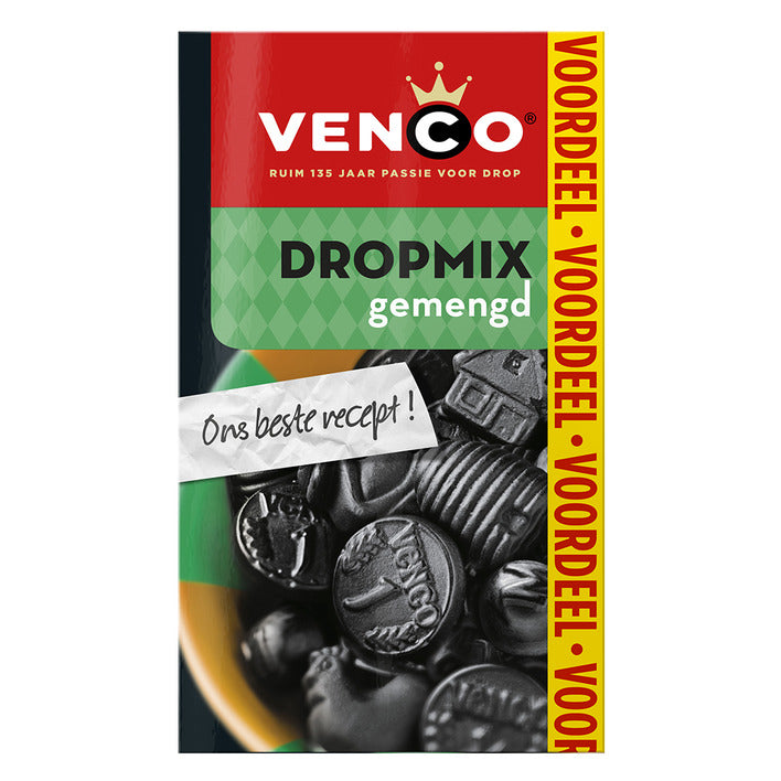 Venco Dropmix Gemengd / Dutch Licorice Assorted Salt&Sweet 475g